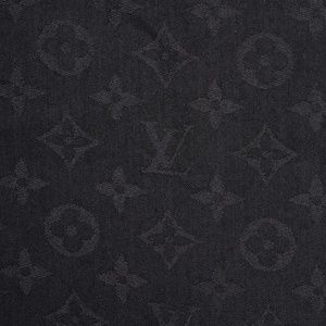 Louis Vuitton  Black Classic Monogram Shawl